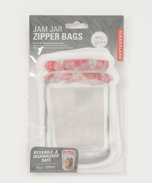 KIKKER LANDの「DEAR BY ARK SELECT / キッカーランド：JAM JAR ZIPPER BAGS S
