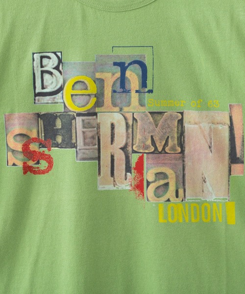 Ben Sherman(ベンシャーマン)の「ロゴTシャツ(Tシャツ/カットソー・メンズ・ホワイト/グリーン・X-SMALL/LARGE)」の9枚目の写真