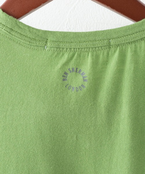 Ben Sherman(ベンシャーマン)の「ロゴTシャツ(Tシャツ/カットソー・メンズ・ホワイト/グリーン・X-SMALL/LARGE)」の6枚目の写真