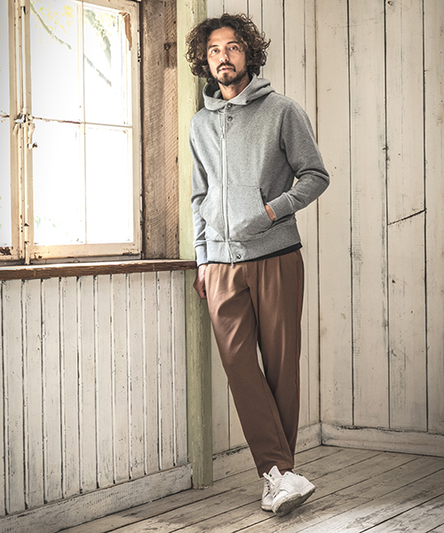 CAMBIO（カンビオ）の「mp6388 - パイピングストレッチテーパードパンツ（その他パンツ・メンズ・ブラック/グレー/キャメル・S/M/L）」の6枚目の写真