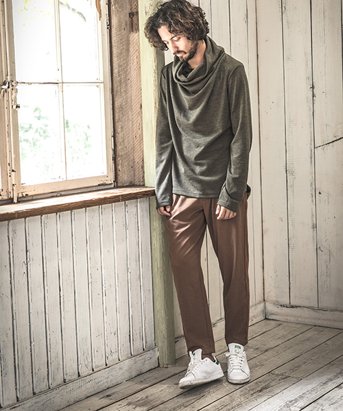 CAMBIO（カンビオ）の「mp6388 - パイピングストレッチテーパードパンツ（その他パンツ・メンズ・ブラック/グレー/キャメル・S/M/L）」の7枚目の写真