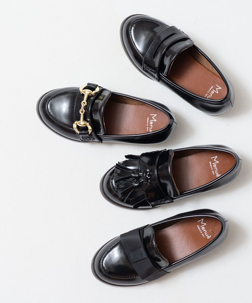 menue（メヌエ）の「【晴雨兼用】4タイプから選べる キッズ用タッセル防水ローファー（ローファー・キッズ・ブラック系その他/ブラウン系その他/ブラック系その他2/ブラウン系その他2/ブラック系その他3/ブラウン系その他3/ブラック系その他4/ブラウン系その他4・15cm/16cm/17cm/18cm/19cm/20cm/21cm）」の11枚目の写真