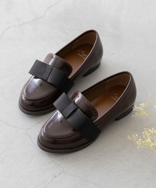 menue（メヌエ）の「【晴雨兼用】4タイプから選べる キッズ用タッセル防水ローファー（ローファー・キッズ・ブラック系その他/ブラウン系その他/ブラック系その他2/ブラウン系その他2/ブラック系その他3/ブラウン系その他3/ブラック系その他4/ブラウン系その他4・15cm/16cm/17cm/18cm/19cm/20cm/21cm）」の8枚目の写真