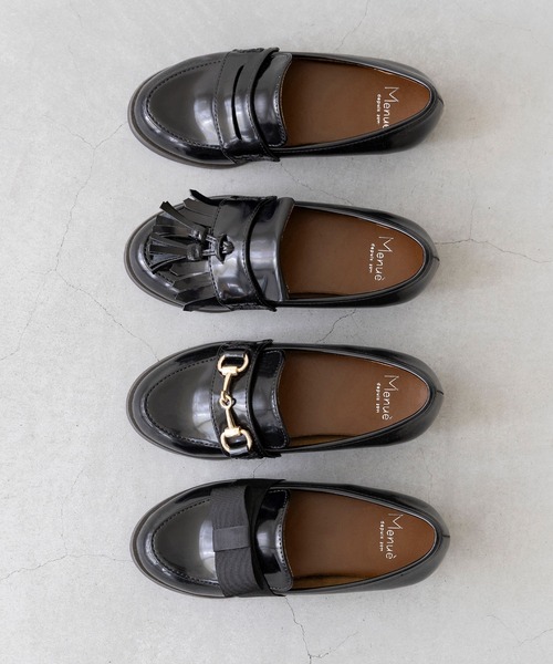 menue（メヌエ）の「【晴雨兼用】4タイプから選べる キッズ用タッセル防水ローファー（ローファー・キッズ・ブラック系その他/ブラウン系その他/ブラック系その他2/ブラウン系その他2/ブラック系その他3/ブラウン系その他3/ブラック系その他4/ブラウン系その他4・15cm/16cm/17cm/18cm/19cm/20cm/21cm）」の14枚目の写真