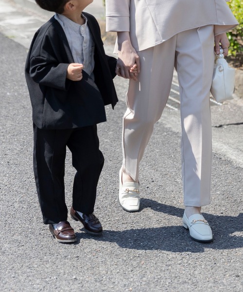 menue（メヌエ）の「【晴雨兼用】4タイプから選べる キッズ用タッセル防水ローファー（ローファー・キッズ・ブラック系その他/ブラウン系その他/ブラック系その他2/ブラウン系その他2/ブラック系その他3/ブラウン系その他3/ブラック系その他4/ブラウン系その他4・15cm/16cm/17cm/18cm/19cm/20cm/21cm）」の15枚目の写真