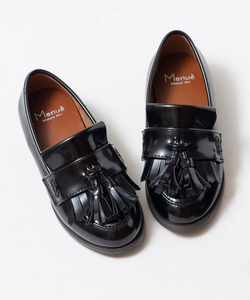 menue（メヌエ）の「【晴雨兼用】4タイプから選べる キッズ用タッセル防水ローファー（ローファー・キッズ・ブラック系その他/ブラウン系その他/ブラック系その他2/ブラウン系その他2/ブラック系その他3/ブラウン系その他3/ブラック系その他4/ブラウン系その他4・15cm/16cm/17cm/18cm/19cm/20cm/21cm）」の20枚目の写真