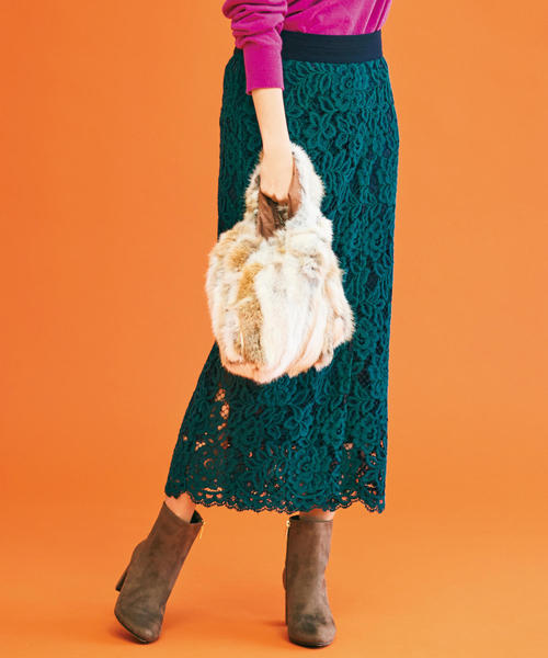 Vincent Pradier（ヴァンサンプラディエ）の「VINCENT PLADIER NFC FUR バッグ ◆（トートバッグ・レディース・ブラック/ベージュ・FREE）」の4枚目の写真