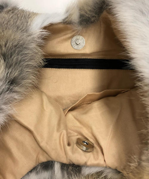 Vincent Pradier（ヴァンサンプラディエ）の「VINCENT PLADIER NFC FUR バッグ ◆（トートバッグ・レディース・ブラック/ベージュ・FREE）」の11枚目の写真