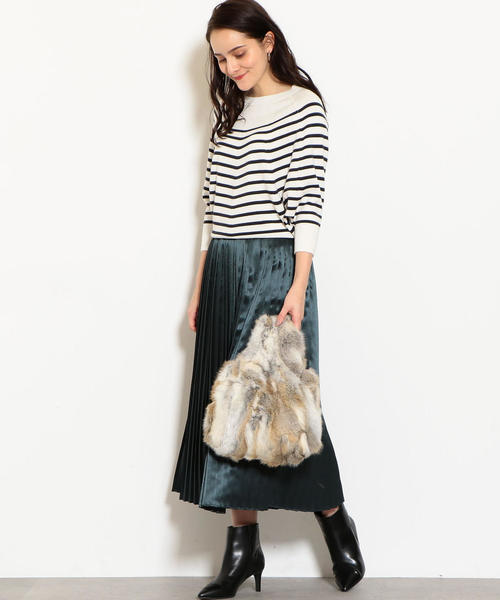 Vincent Pradier（ヴァンサンプラディエ）の「VINCENT PLADIER NFC FUR バッグ ◆（トートバッグ・レディース・ブラック/ベージュ・FREE）」の13枚目の写真