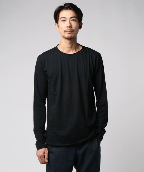 REPLAY(リプレイ)の「ベーシックジャージークルーネック ロングスリーブTEE(Tシャツ/カットソー・メンズ・ブラック/ホワイト/ダークブルー/ダークグレー・SMALL/MEDIUM/LARGE/X-LARGE/XX-LARGE/XXX-LARGE/X-SMALL)」の8枚目の写真
