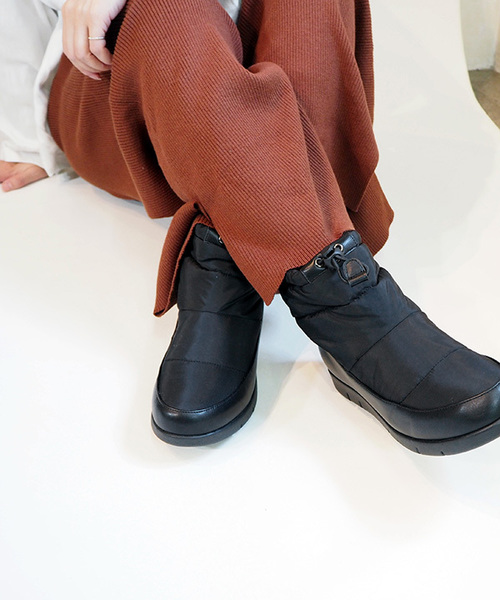 byあしながおじさん（バイアシナガオジサン）の「◆ byあしながおじさん ◆　スノーブーツ　8490021（レインシューズ・レディース・ブラック/ネイビー/アイボリー/ブラウン・LL/M/S/L）」の3枚目の写真