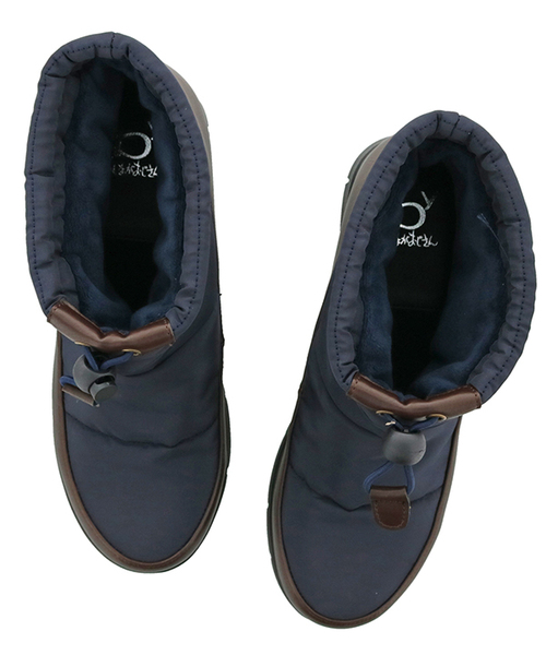 byあしながおじさん（バイアシナガオジサン）の「◆ byあしながおじさん ◆　スノーブーツ　8490021（レインシューズ・レディース・ブラック/ネイビー/アイボリー/ブラウン・LL/M/S/L）」の7枚目の写真