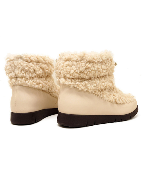 byあしながおじさん（バイアシナガオジサン）の「◆ byあしながおじさん ◆　スノーブーツ　8490021（レインシューズ・レディース・ブラック/ネイビー/アイボリー/ブラウン・LL/M/S/L）」の9枚目の写真