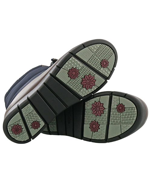 byあしながおじさん（バイアシナガオジサン）の「◆ byあしながおじさん ◆　スノーブーツ　8490021（レインシューズ・レディース・ブラック/ネイビー/アイボリー/ブラウン・LL/M/S/L）」の10枚目の写真