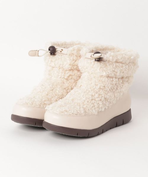 byあしながおじさん（バイアシナガオジサン）の「◆ byあしながおじさん ◆　スノーブーツ　8490021（レインシューズ・レディース・ブラック/ネイビー/アイボリー/ブラウン・LL/M/S/L）」の14枚目の写真