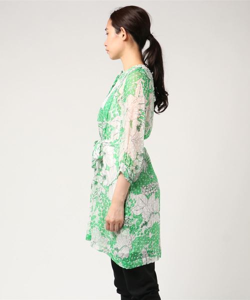 Abahouse Devinette（ドゥヴィネット）の「ROSEANNA プリントチュニックシャツ（シャツ/ブラウス・レディース・その他1・FREE）」の2枚目の写真