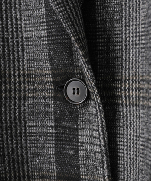 CLANE（クラネ）の「OVER CHESTER CHECK COAT（チェスターコート