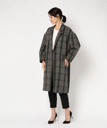 CLANE | OVER CHESTER CHECK COAT(チェスターコート)