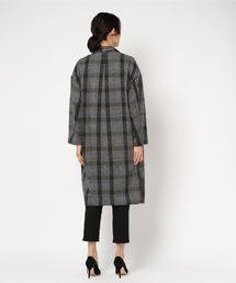 CLANE（クラネ）の「OVER CHESTER CHECK COAT（チェスターコート