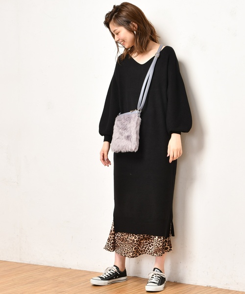 natural couture(ナチュラルクチュール)の「ヒョウ柄&小花ロングフレアスカート(スカート・レディース・ネイビー/グリーン/ブラウン系その他/ベージュ系その他・FREE)」の20枚目の写真