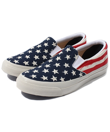 CONVERSE | コンバース スキッドグリップ 星条旗柄 スターズ&バーズ CONVERSE SKID GRIP STARS&BARS HP SLIP ON(スニーカー)