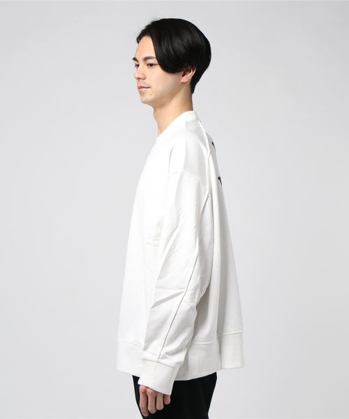 M SIGNATURE GRAPHIC CREW SWEATER M SIGNATURE GRAPHIC CREW SWEATER