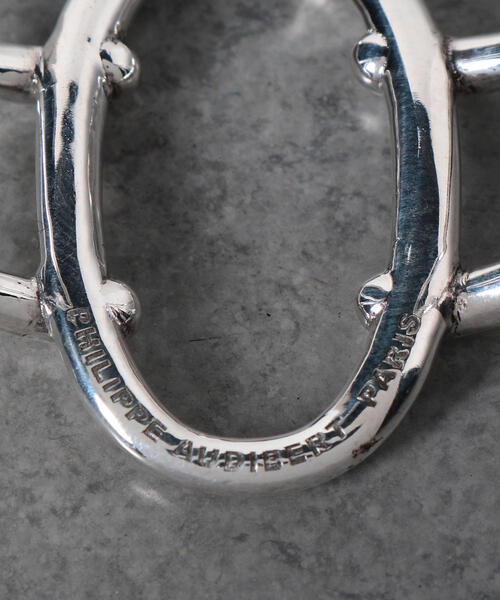 PHILIPPE AUDIBERT（フィリップ オーディベール）の「＜PHILIPPE AUDIBERT（フィリップオーディベール）＞オーバル ダブルライン ブレスレット ◆（ブレスレット・レディース・シルバー・FREE）」の3枚目の写真