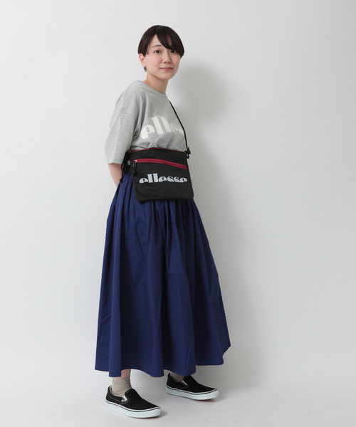 earth music&ecology（アースミュージックアンドエコロジー）の「・ベルト付きカラースカート ●（スカート・レディース・ブラック/カーキ/ライトブラウン/ダークパープル/マスタード/ダークブルー・FREE）」の5枚目の写真