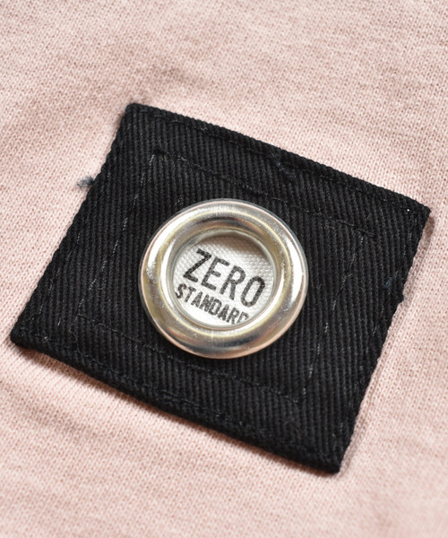 ZERO standerd(ゼロスタンダード)の「ZERO standerd/ゼロスタンダード ビッグTシャツ(Tシャツ/カットソー・キッズ・オフホワイト/ピンク/ベージュ/チャコールグレー/ブラック/グレー/ブラウン/パープル/サックスブルー/カーキ・80cm/90cm/95㎝/100cm/110cm/120cm/130cm/140cm/150cm/160cm/95cm)」の12枚目の写真