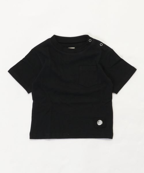 ZERO standerd(ゼロスタンダード)の「ZERO standerd/ゼロスタンダード ビッグTシャツ(Tシャツ/カットソー・キッズ・オフホワイト/ピンク/ベージュ/チャコールグレー/ブラック/グレー/ブラウン/パープル/サックスブルー/カーキ・80cm/90cm/95㎝/100cm/110cm/120cm/130cm/140cm/150cm/160cm/95cm)」の16枚目の写真