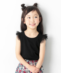 devirock | 肩チュールTシャツ(Tシャツ/カットソー)