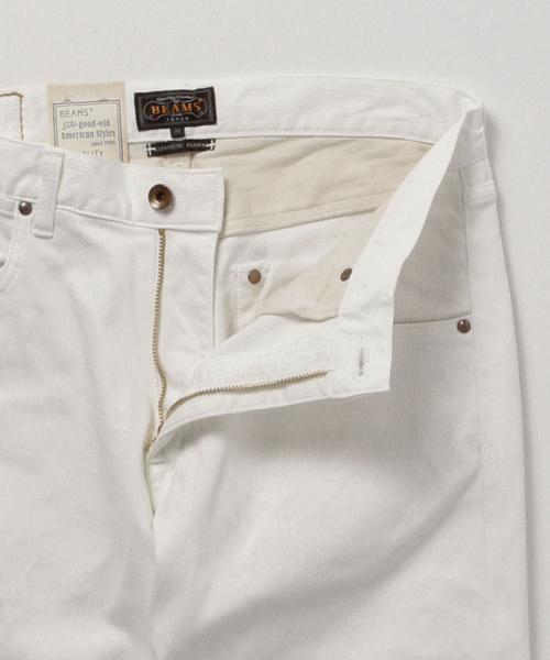 BEAMS PLUS（ビームスプラス）の「BEAMS PLUS / ストレッチ ピケパンツ (レギュラー)（その他パンツ・メンズ・ホワイト/オフホワイト/ベージュ/ネイビー・LARGE/SMALL/X-LARGE/X-SMALL/MEDIUM）」の11枚目の写真
