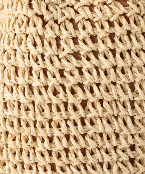 coen（コーエン）の「ペーパータッセル巾着バッグ（ショルダーバッグ・レディース・パープル/ナチュラル/モカ・FREE）」の16枚目の写真