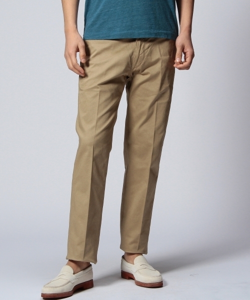 UNITED ARROWS（ユナイテッドアローズ）の「UAS コットン ストレッチスリム チノパンツ ◆（チノパンツ・メンズ・ホワイト/ライトグレー/ネイビー/コバルトブルー/レッド/ベージュ/オレンジ系その他/ケリー・42/46/50/48/44/52）」の3枚目の写真