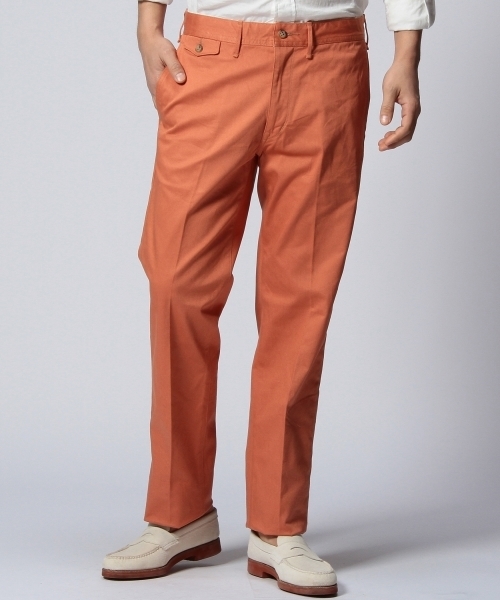 UNITED ARROWS（ユナイテッドアローズ）の「UAS コットン ストレッチスリム チノパンツ ◆（チノパンツ・メンズ・ホワイト/ライトグレー/ネイビー/コバルトブルー/レッド/ベージュ/オレンジ系その他/ケリー・42/46/50/48/44/52）」の8枚目の写真