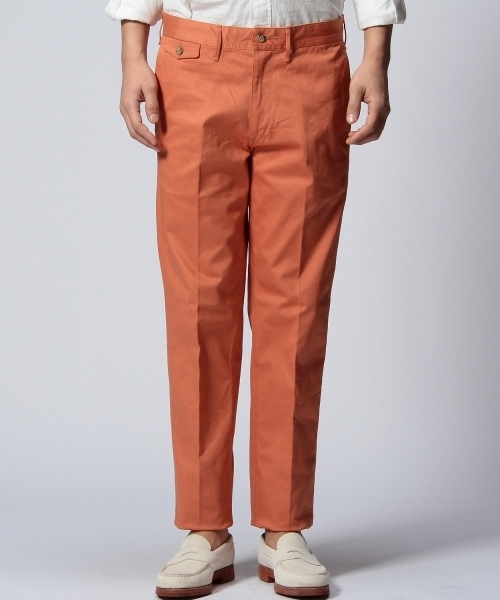 UNITED ARROWS（ユナイテッドアローズ）の「UAS コットン ストレッチスリム チノパンツ ◆（チノパンツ・メンズ・ホワイト/ライトグレー/ネイビー/コバルトブルー/レッド/ベージュ/オレンジ系その他/ケリー・42/46/50/48/44/52）」の9枚目の写真