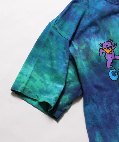 90s リキッドブルー　Liquid Blue 総柄 　Tシャツ ベアー 熊 中古・古着通販】LIQUID BLUE (リキッドブルー) [古着]オールオーバー