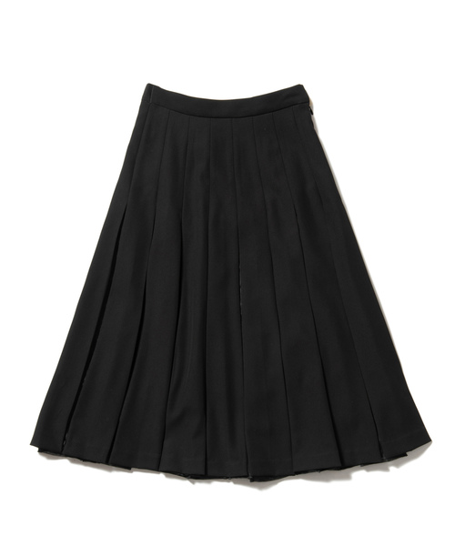 LAYMEE（レイミー）の「Mole pleats SK / モールプリーツスカート（スカート・レディース・ブラック/ベージュ/テラコッタ・FREE）」の8枚目の写真