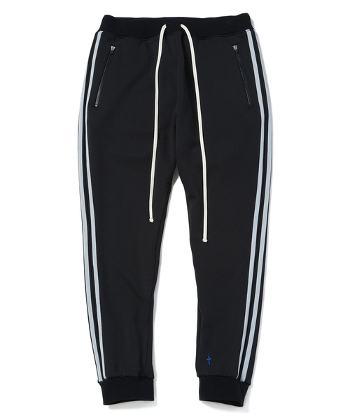 MSML(エムエスエムエル)の「2LINE JERSEY PANTS(その他パンツ・メンズ・ブラック/ブルー・S/M/L)」の3枚目の写真
