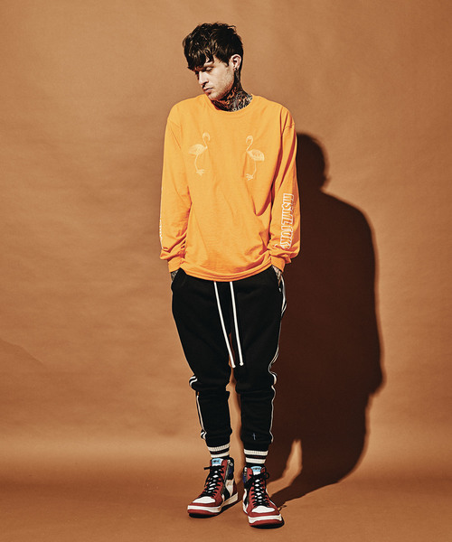 MSML(エムエスエムエル)の「2LINE JERSEY PANTS(その他パンツ・メンズ・ブラック/ブルー・S/M/L)」の9枚目の写真