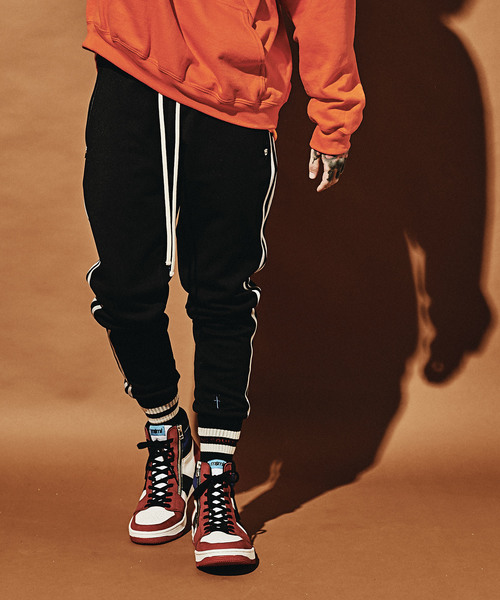 MSML(エムエスエムエル)の「2LINE JERSEY PANTS(その他パンツ・メンズ・ブラック/ブルー・S/M/L)」の16枚目の写真