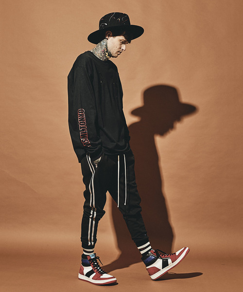 MSML(エムエスエムエル)の「2LINE JERSEY PANTS(その他パンツ・メンズ・ブラック/ブルー・S/M/L)」の20枚目の写真