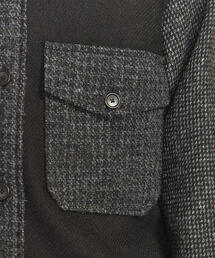 ユナイテッドアローズ × ハリスツイード　ワイドシルエットCPOシャツジャケット ユナイテッドアローズBEAUTY&YOUTH ハリスツイード ジャケット