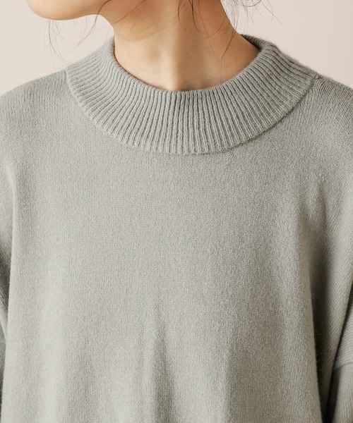 natural couture(ナチュラルクチュール)の「サイドスリット&TPプチハイニット(ニット/セーター・レディース・ベージュ/アイボリー/ミント/ブラウン/ラベンダー・FREE)」の19枚目の写真