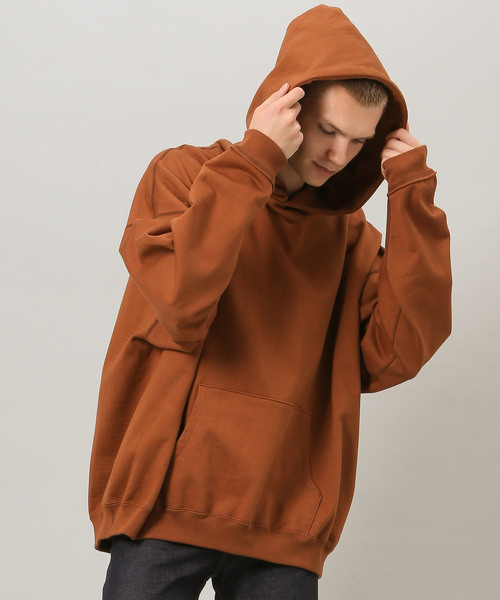 markaware（マーカウェア）の「【MARKAWARE】ヒュージパーカー/A19D-04CS01C（パーカー・メンズ・ブラウン/ブラック・1/2）」の6枚目の写真