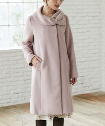 tocco closet | りぼんモチーフ襟コート(その他アウター)