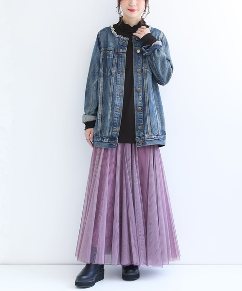 osharewalker(オシャレウォーカー)の「タートルネックモチモチロンT(Tシャツ/カットソー・レディース・ホワイト/ブラック/ネイビー/グレー/ボルドー/モカ/ホワイト×ブラック/ブルーグリーン/ブラック系その他・1/2)」の11枚目の写真