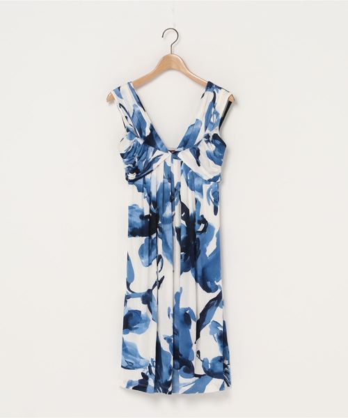 ブランド古着 花柄半袖ワンピース ワンピース Max Mara マックスマーラ のファッション通販 Zozoused