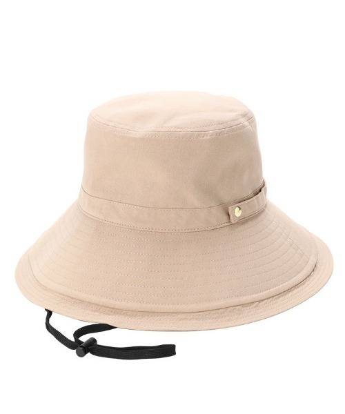 IRODORI（イロドリ）の「イロドリ レディース LADYSA つば広UVハット（ハット・レディース・ベージュ系その他/ブルー系その他/ブラック/ピンク/ホワイト系その他/グリーン/ネイビー/グレー系その他/グリーン系その他/ブルー/ブラック系その他/ベージュ・SMALL/LARGE/MEDIUM）」の6枚目の写真