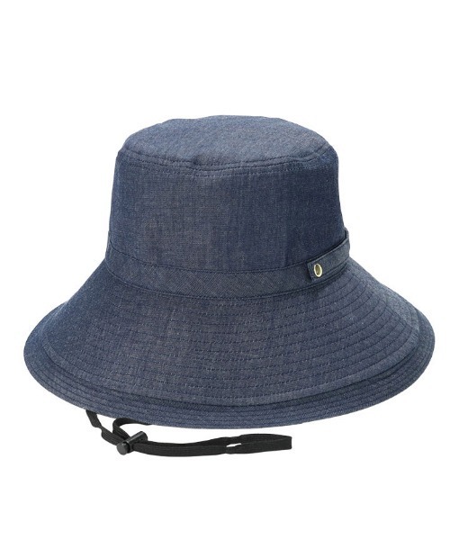 IRODORI（イロドリ）の「イロドリ レディース LADYSA つば広UVハット（ハット・レディース・ベージュ系その他/ブルー系その他/ブラック/ピンク/ホワイト系その他/グリーン/ネイビー/グレー系その他/グリーン系その他/ブルー/ブラック系その他/ベージュ・SMALL/LARGE/MEDIUM）」の11枚目の写真